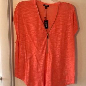 Express zip comfy T-shirt